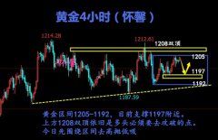 （远大期货）9.20日黄金操作间