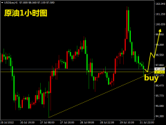 掘金者原油早评：原油宽幅震荡，97.4不破看多！